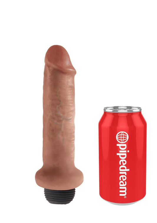 King Cock 6-Inch Squirting Dildo Kit Caramel