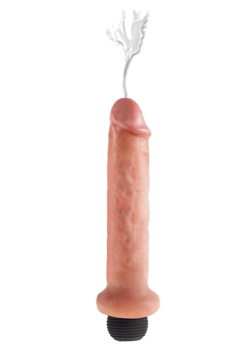 King Cock 6-Inch Squirting Dildo Kit Caramel