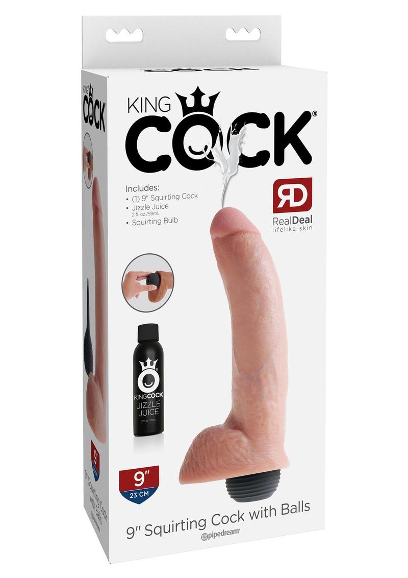 King Cock 8-Inch Squirting Dildo