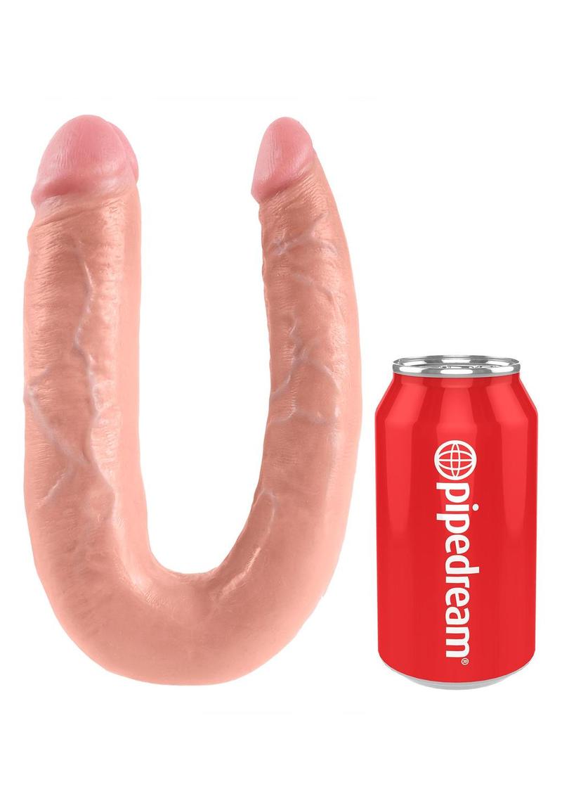 King Cock Large Double Trouble U-Shaped Dildo