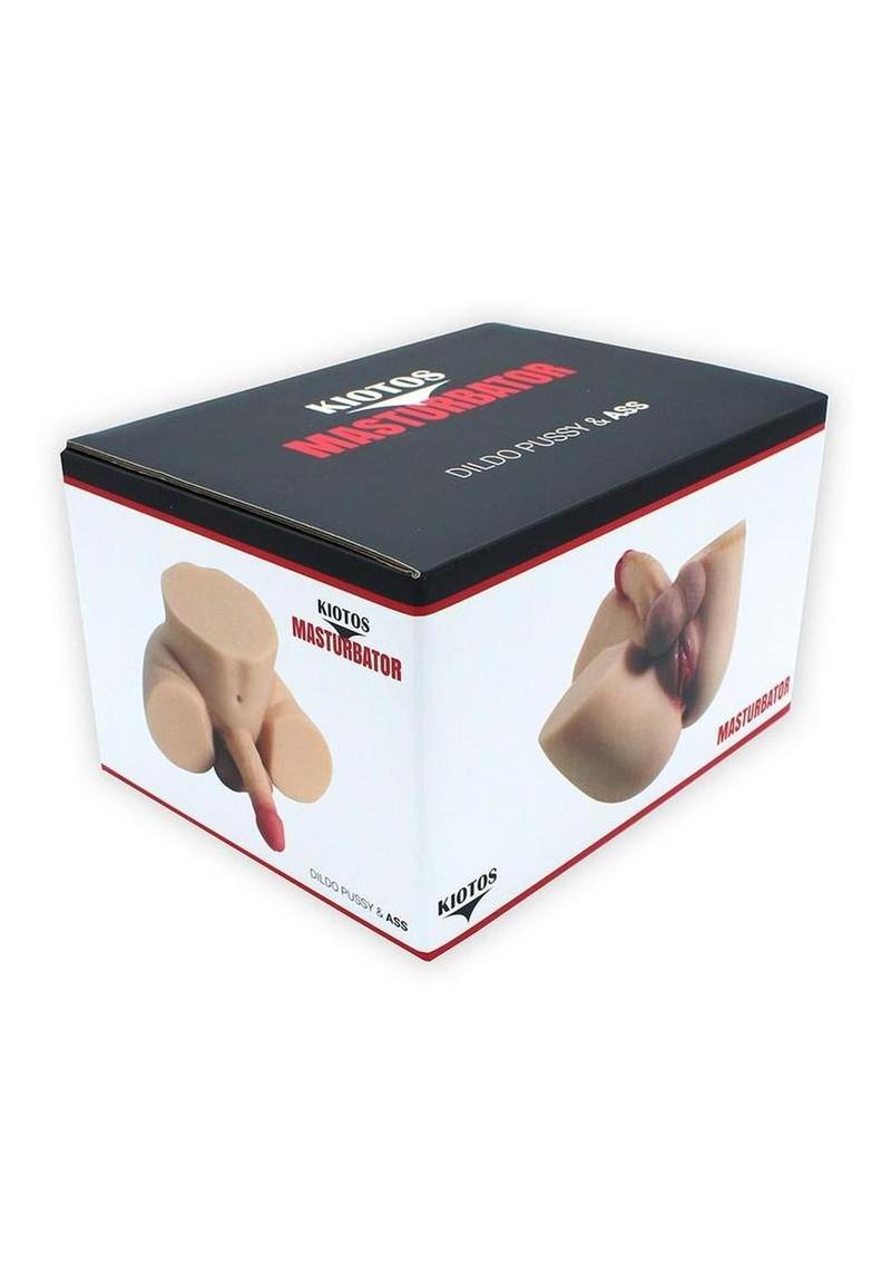 Kiotos Masturbator Silicone Dildo with Pussy And Ass