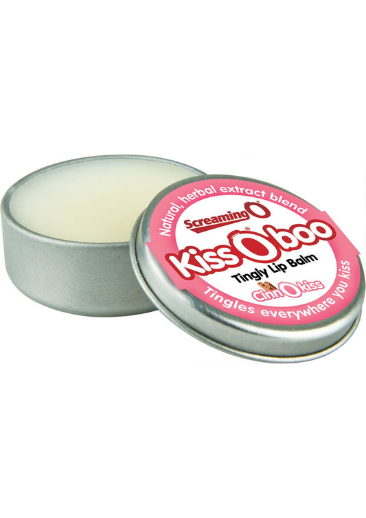 Screaming O Kiss O Boo Cinnamon Tingly Lip Balm