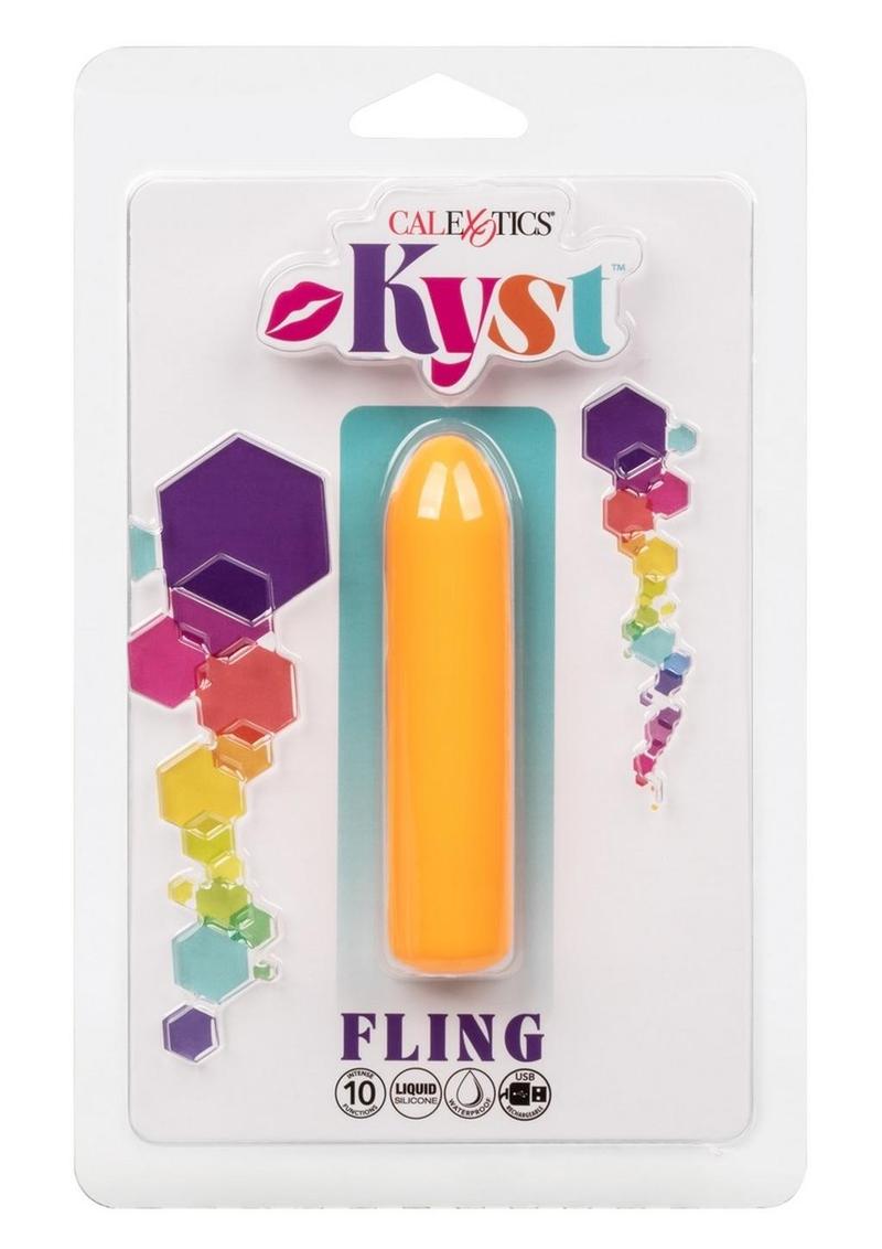 Kyst Fling Rechargeable Bullet Massager By Calexotics