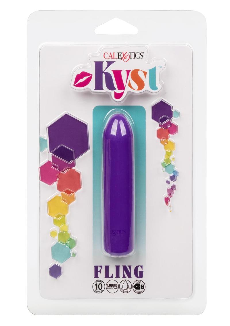 Kyst Fling Rechargeable Silicone Bullet Vibrator