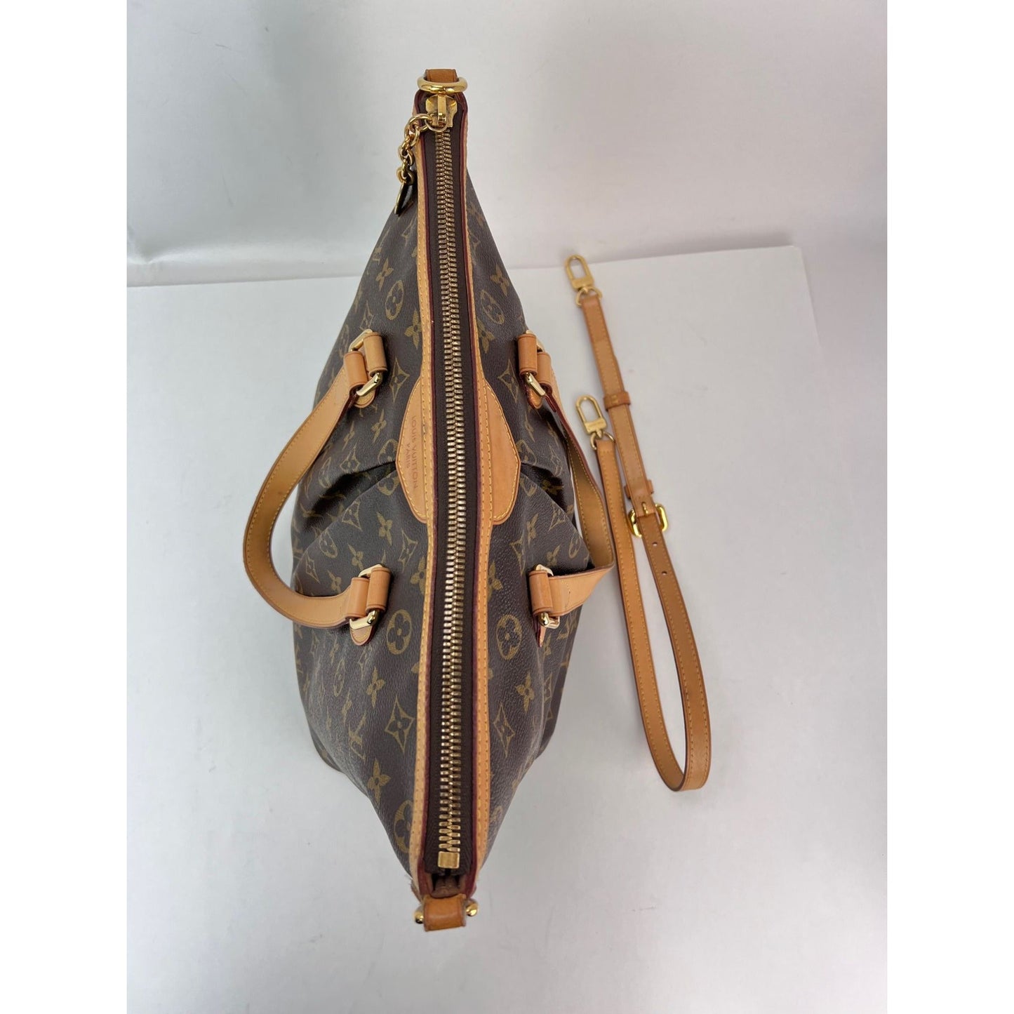 Louis Vuitton Palermo PM Monogram Zippered Tote Bag