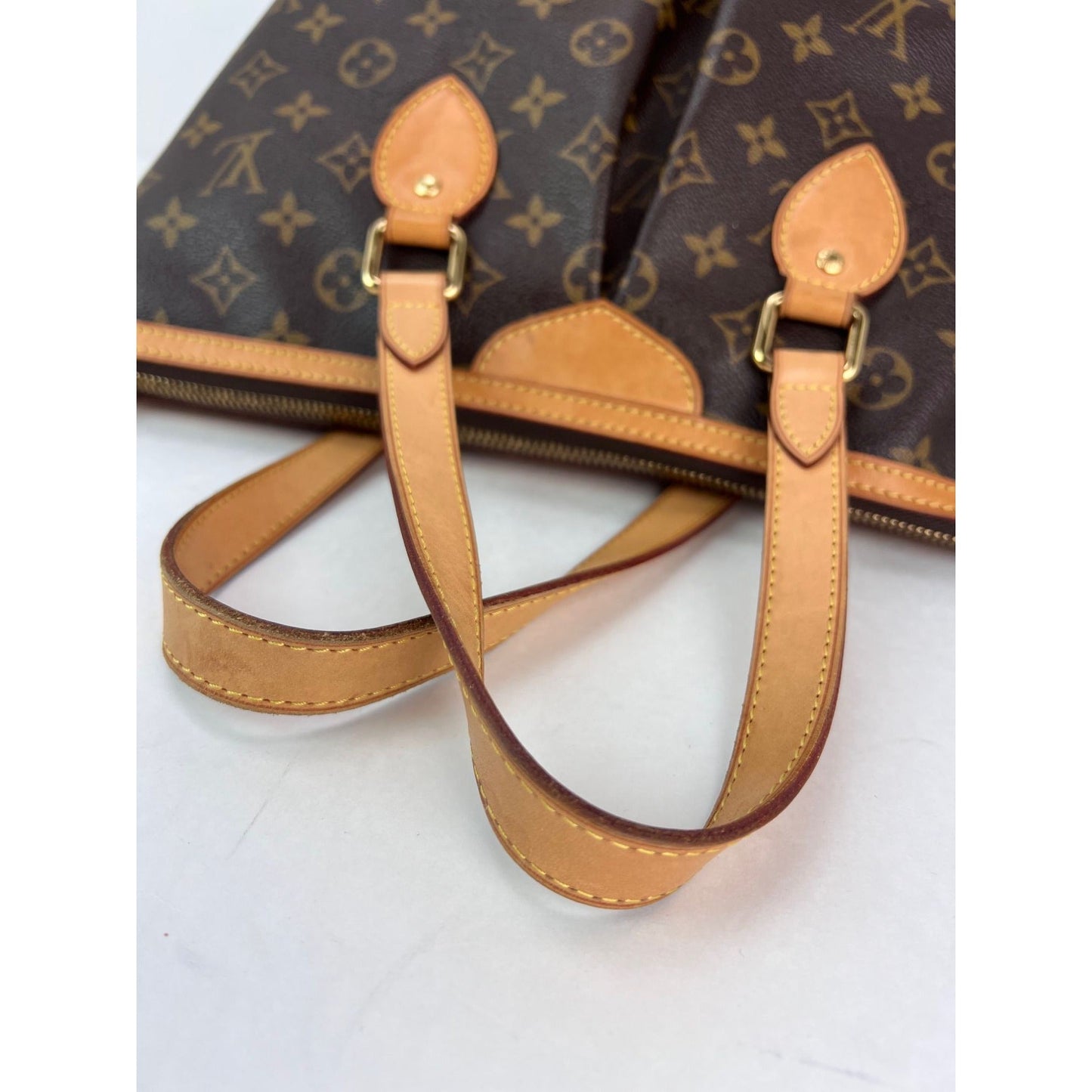 Louis Vuitton Palermo PM Monogram Zippered Tote Bag