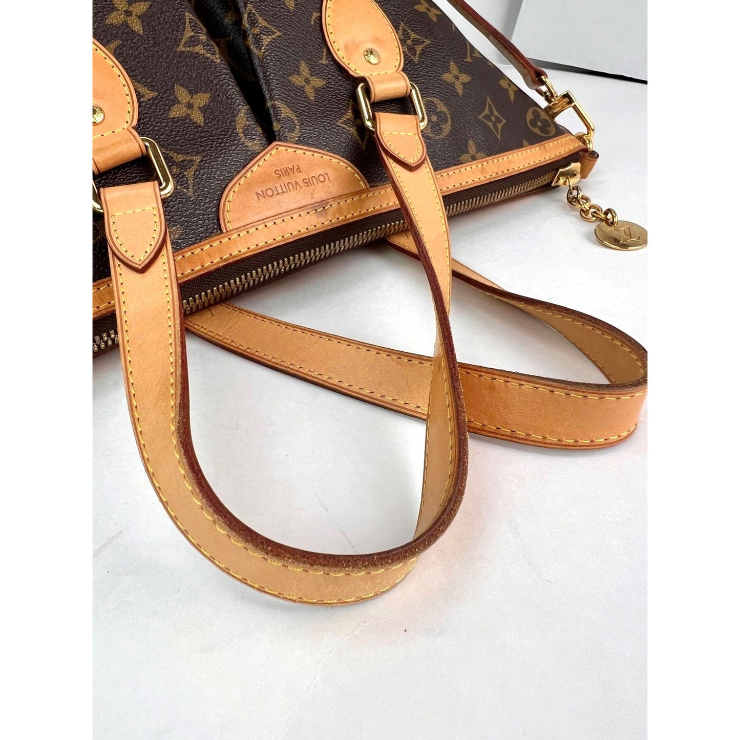 Louis Vuitton Palermo PM Monogram Zippered Tote Bag