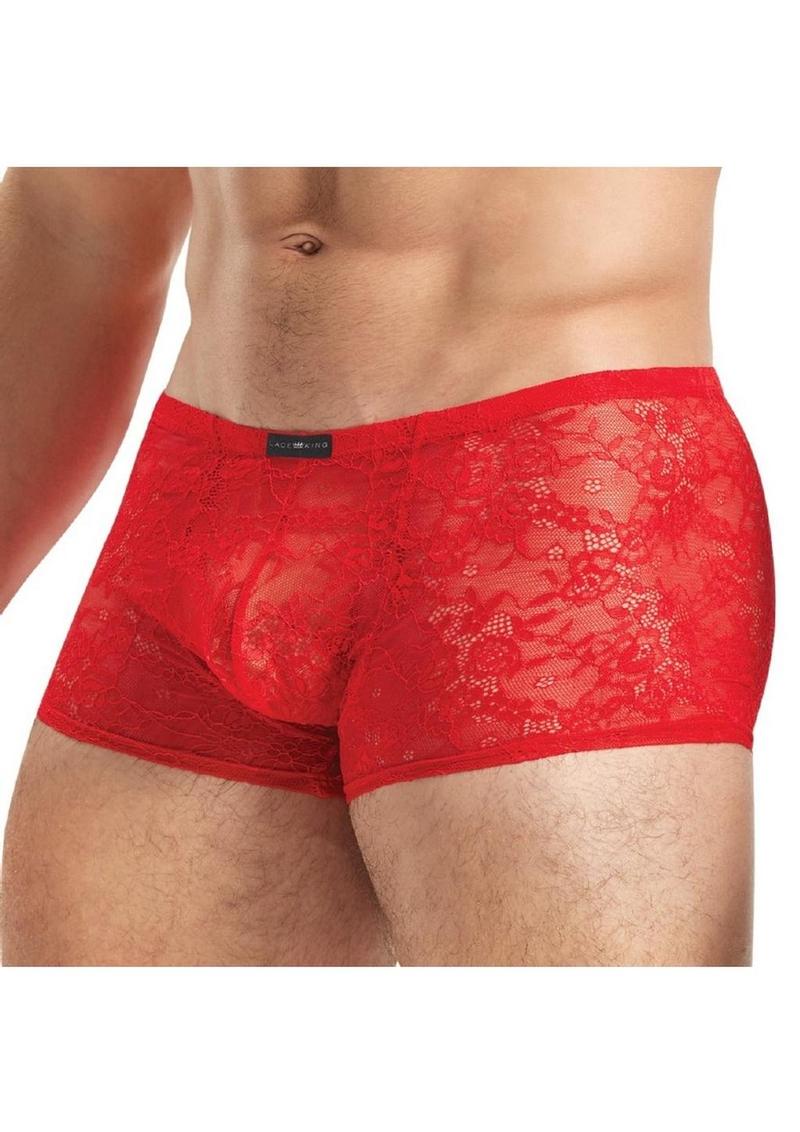 Lace King Low Rise Lace Boxers