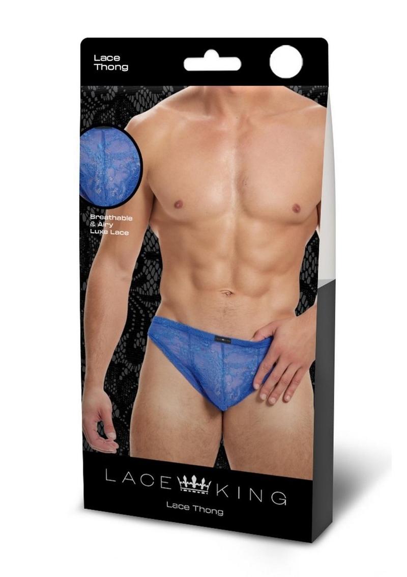Lace King Lace Thong - Medlum