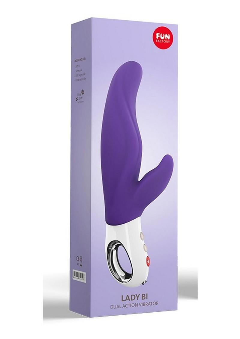 Lady Bi Dual Action Vibrator - Violet