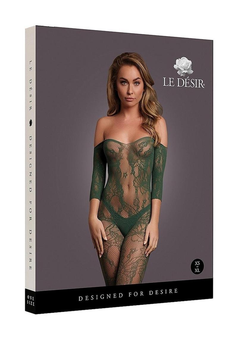 Le Désir Lace Long-Sleeved Bodystocking