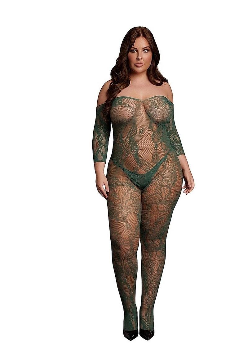 Le Désir Lace Long-Sleeved Bodystocking