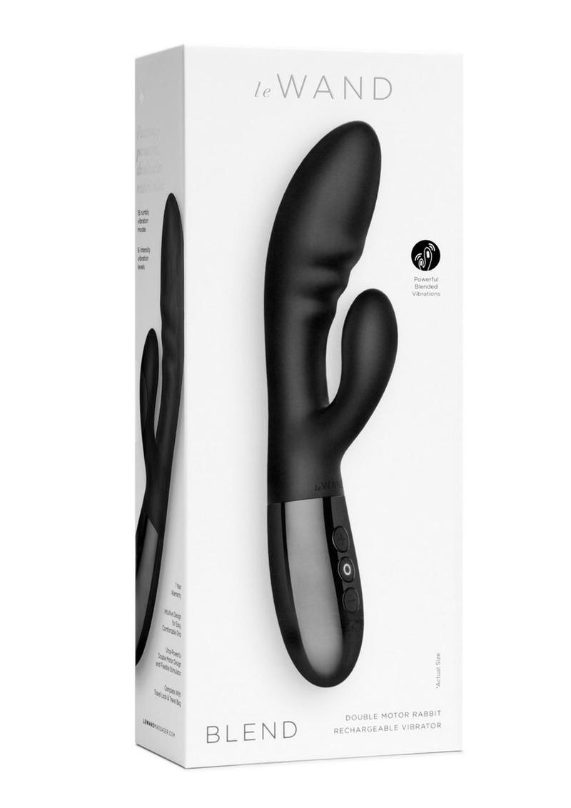 Le Wand Blend  Rose Gold Rechargeable Silicone Rabbit Vibrator