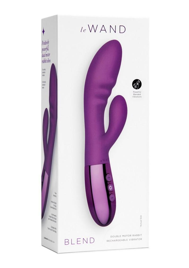 Le Wand Blend  Rose Gold Rechargeable Silicone Rabbit Vibrator