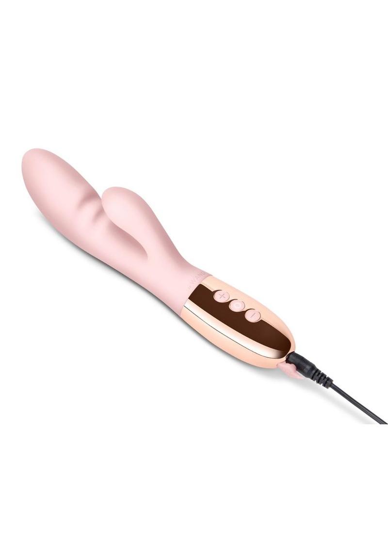 Le Wand Blend  Rose Gold Rechargeable Silicone Rabbit Vibrator