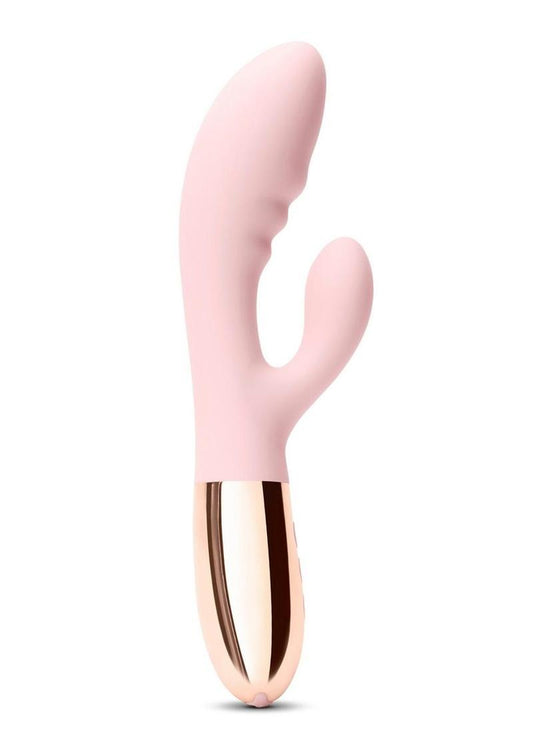 Le Wand Blend  Rose Gold Rechargeable Silicone Rabbit Vibrator
