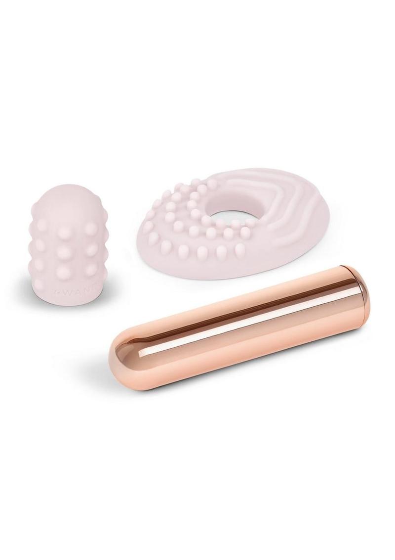 LeWand Bullet Rechargeable Vibrator Textured Silicone