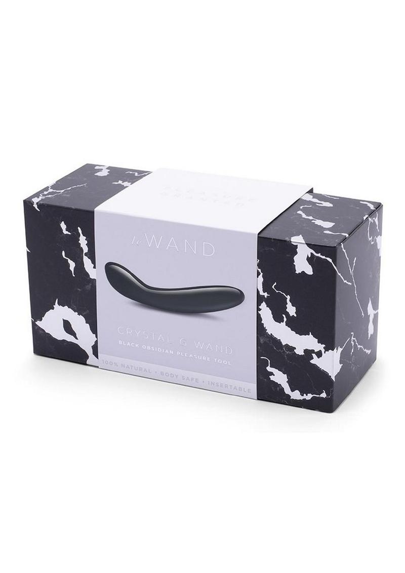Le Wand Crystal G-Wand With Silicone Ring