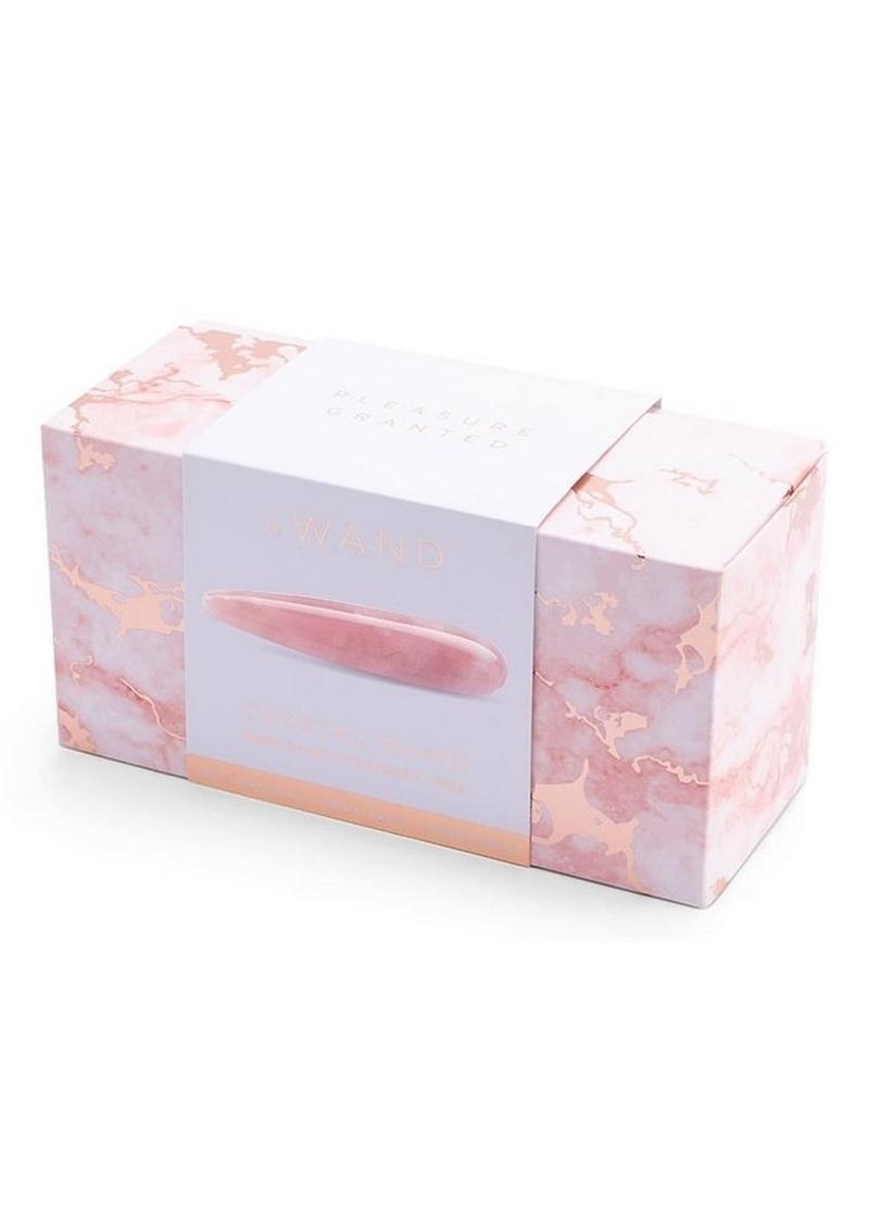 LeWand Crystal Probe Rose Quartz Pleasure Tool
