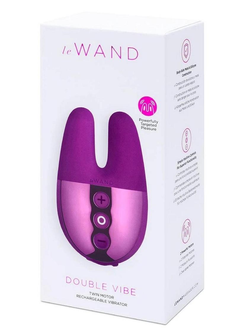 Le Wand Double Vibe Rechargeable Rabbit Vibrator