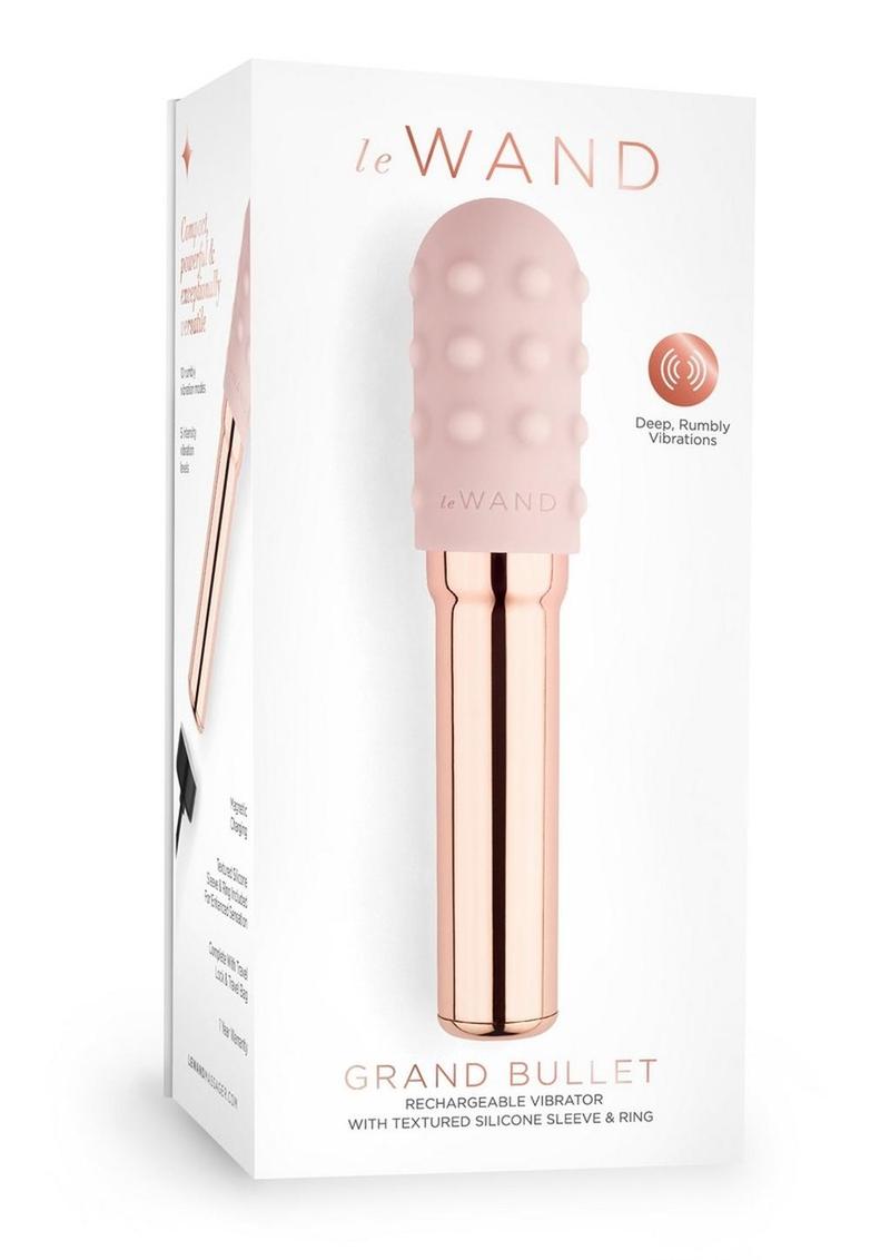 Rechargeable le Wand Grand Bullet Vibrator