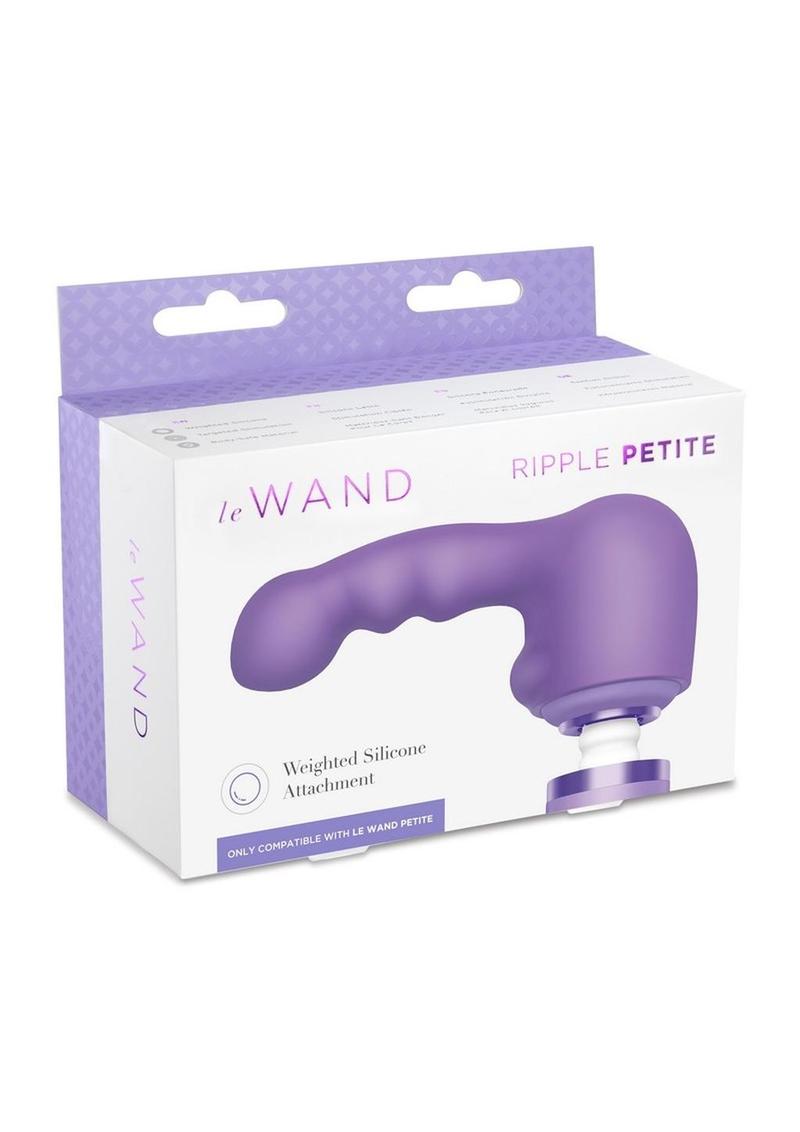 Le Wand Ripple Petite Weighted Silicone Attachment