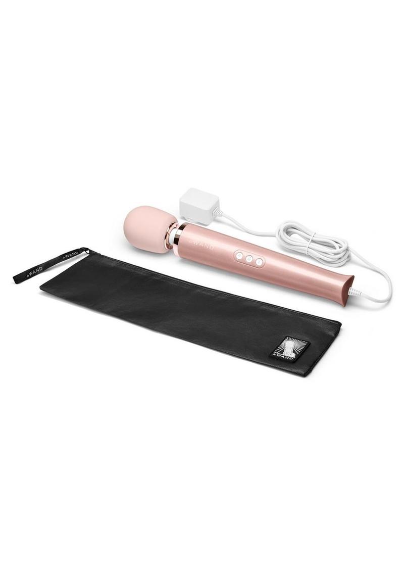 Le Wand Plugin Vibrating Massager For Ultimate Pleasure