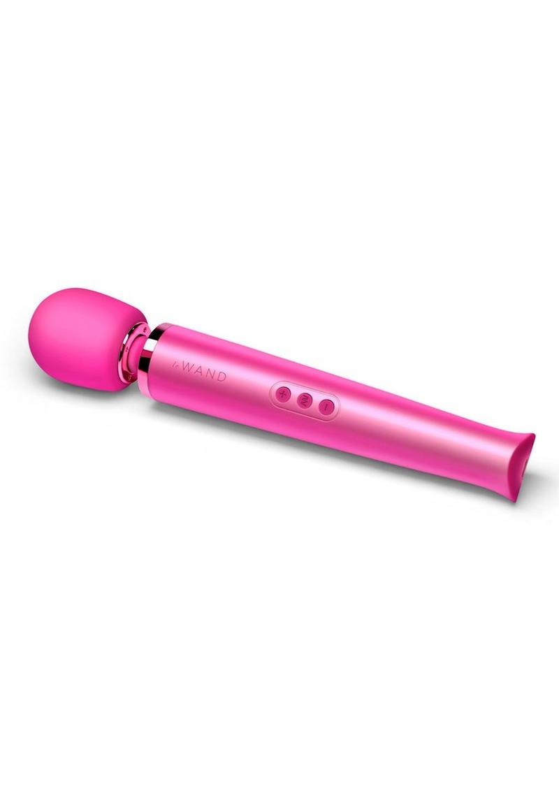 Le Wand Rechargeable Silicone Massager With Ergonomic Design