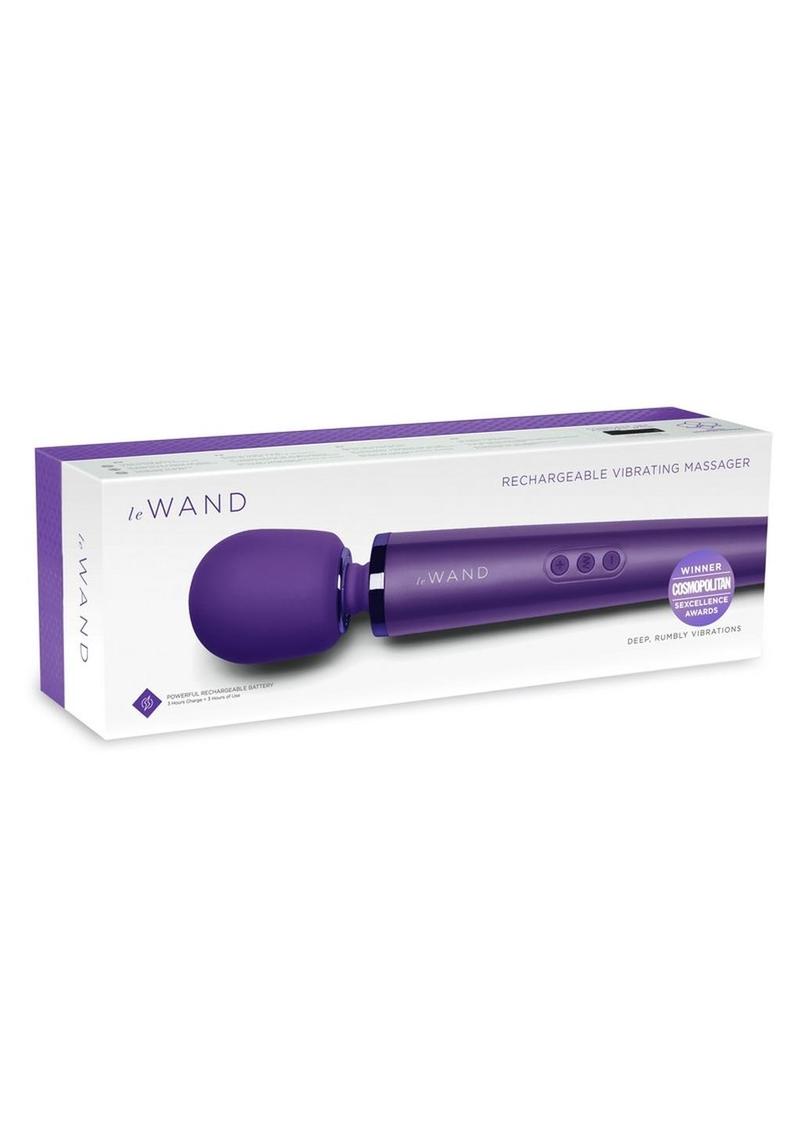 Le Wand Rechargeable Silicone Massager With Ergonomic Design