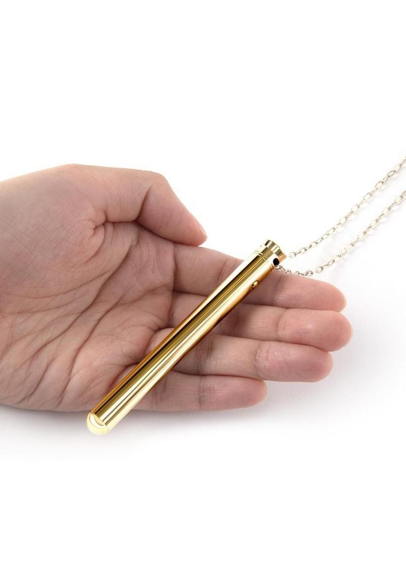 Le Wand Necklace Vibe Rechargeable Silicone Vibrator