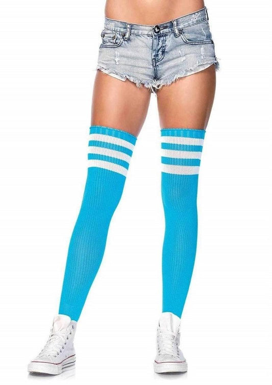 Leg Avenue Athlete Thigh High With Stripe Top