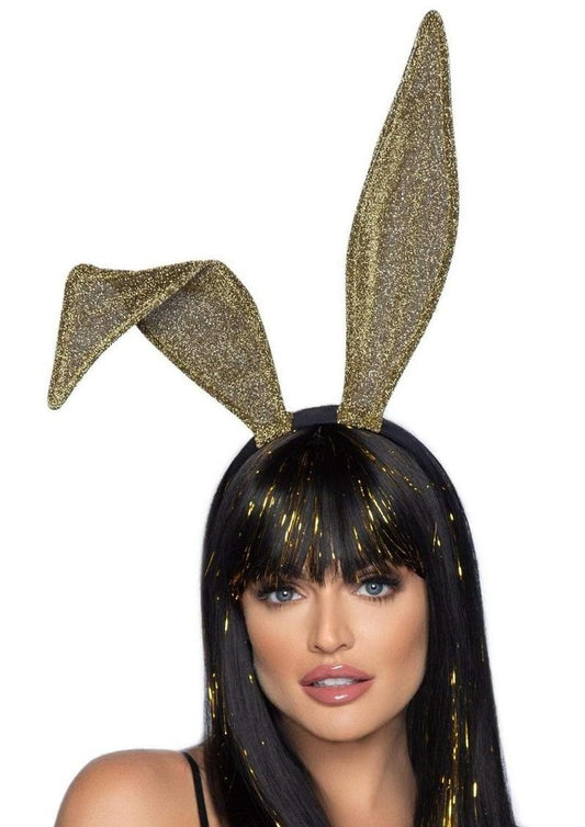 Leg Avenue Glitter Flexible Costume Accessory Bunny Ears