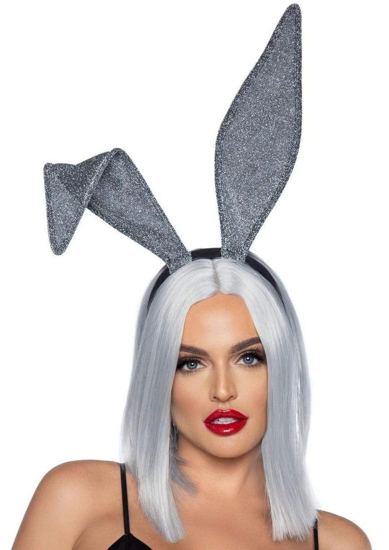 Leg Avenue Glitter Flexible Costume Accessory Bunny Ears