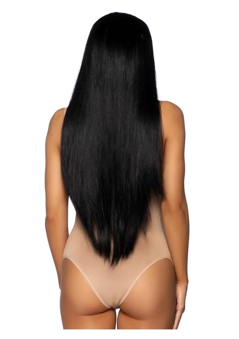 Leg Avenue Long Straight 33" Center Part Wig Synthetic
