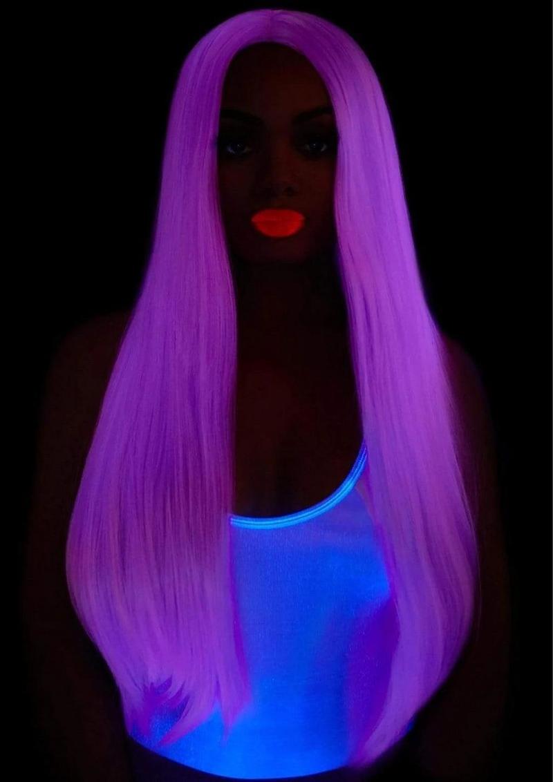 Leg Avenue Long Straight 33" Center Part Wig Synthetic