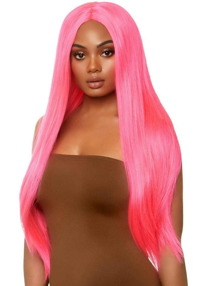 Leg Avenue Long Straight 33" Center Part Wig Synthetic