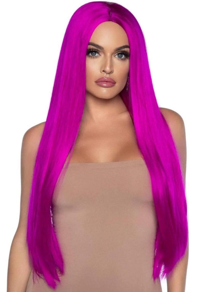 Leg Avenue Long Straight 33" Center Part Wig Synthetic