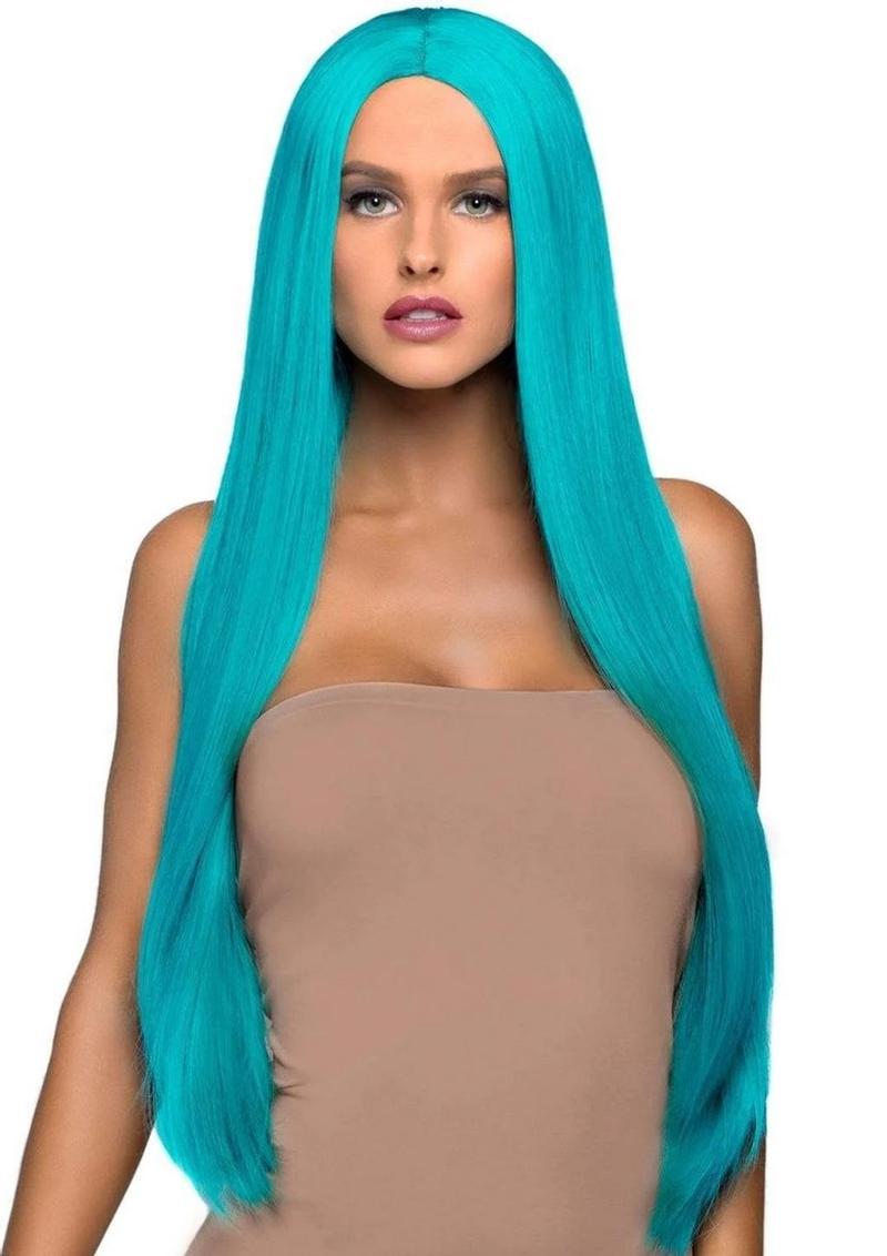 Leg Avenue Long Straight 33" Center Part Wig Synthetic