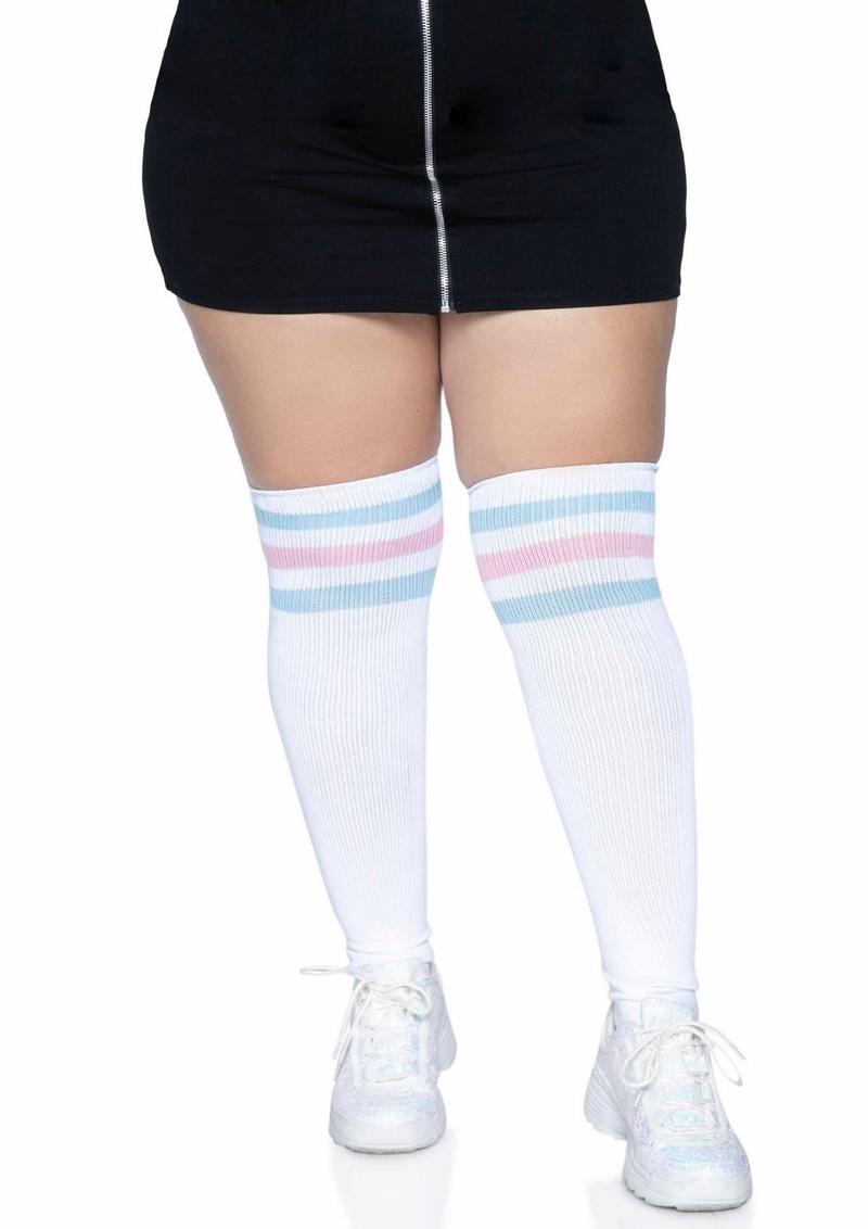 Leg Avenue Over-the-Knee Athletic Socks