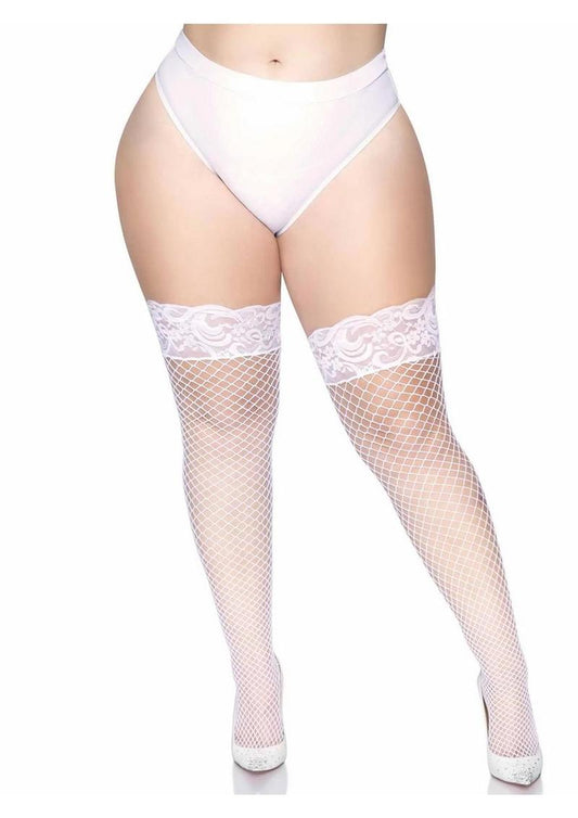 Leg Avenue Spandex Industrial Net Thigh Highs