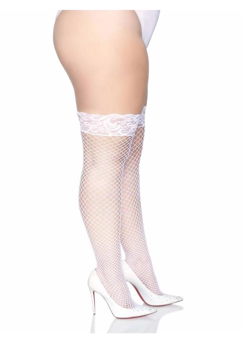 Leg Avenue Spandex Industrial Net Thigh Highs