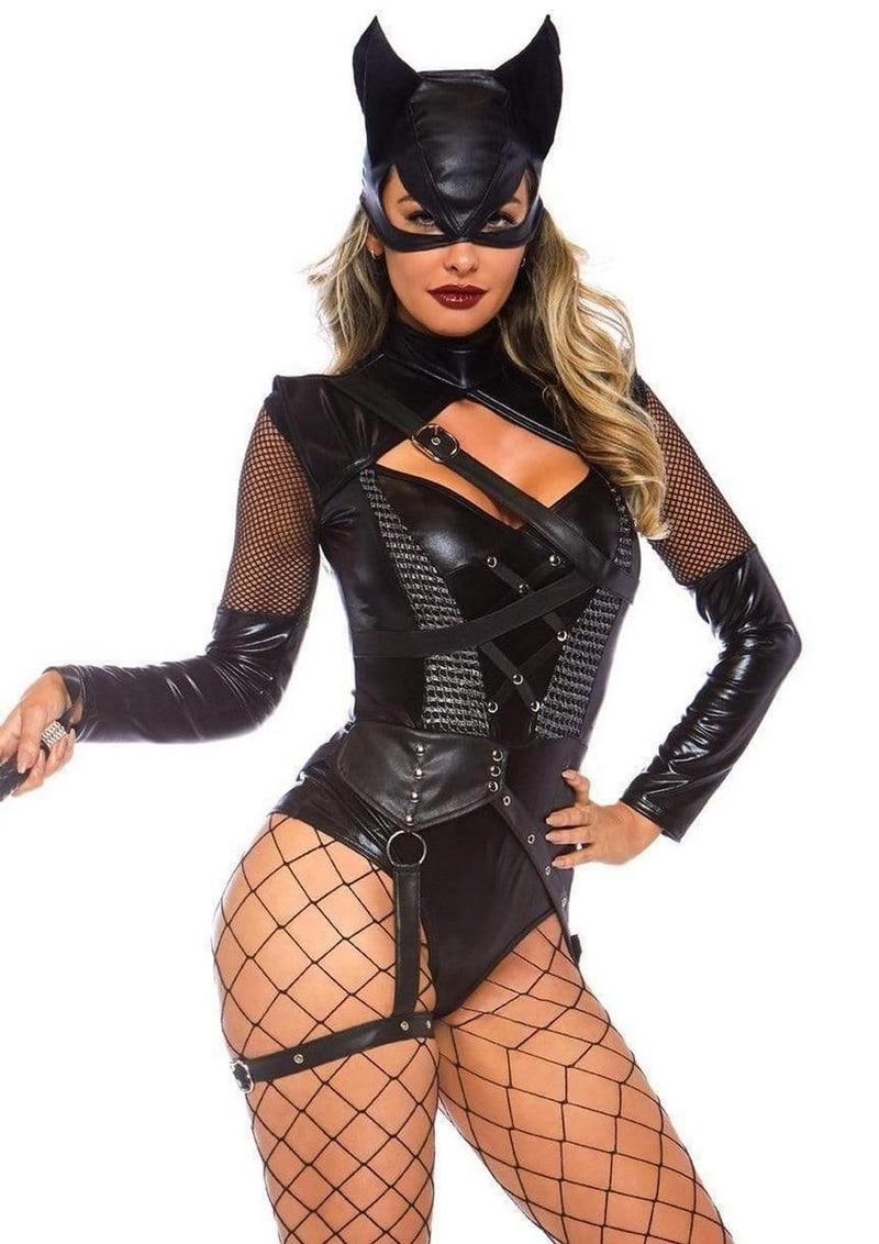 Villainess Vixen Spandex Bodysuit