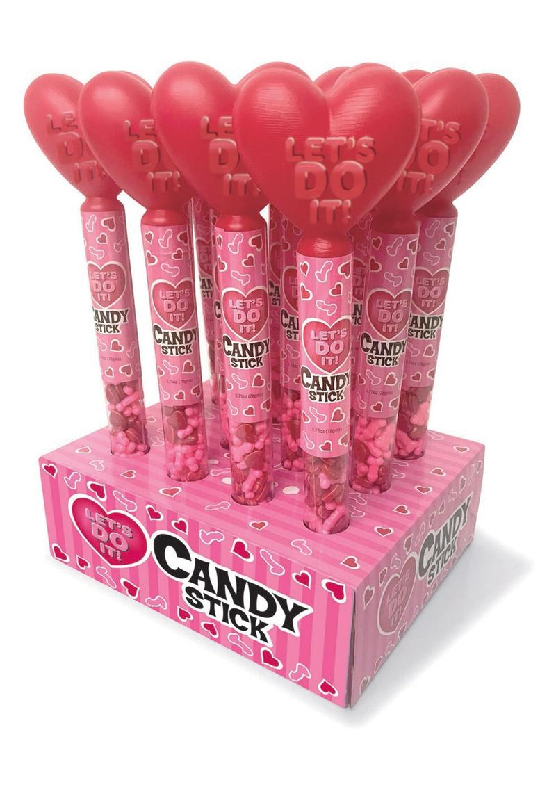 Lets Do It Candy Stick 3oz Display 12 Per Pack