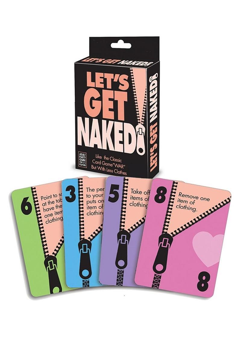 Let’s Get Naked Adult Party Card Game