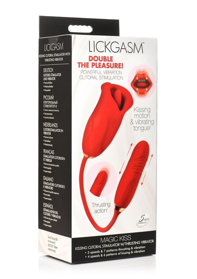 Lickgasm Magic Kiss Rechargeable Clitoral Stimulator