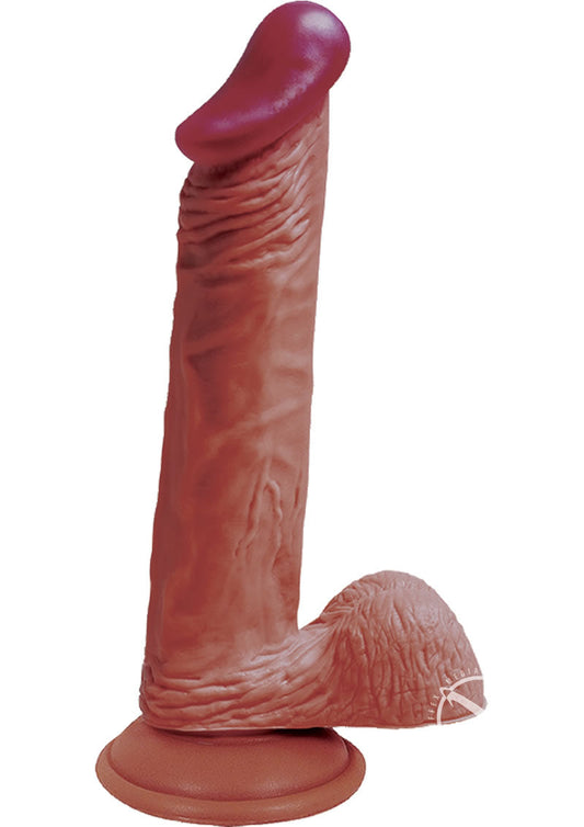 Lifelikes Latin Knight Caramel Dildo with Super Suction