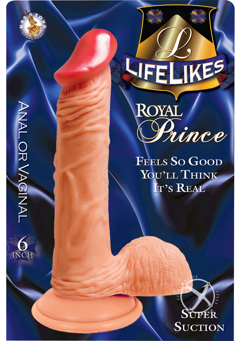 Lifelikes Royal Prince Dildo For Realistic Feel
