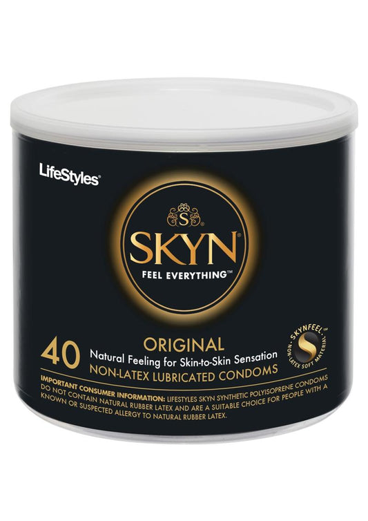 Skyn Original Non Latex Lubricated Condoms 40 Pack