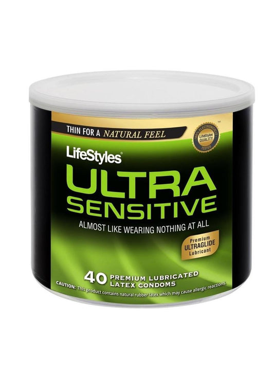 LifeStyles Ultra Sensitive Premium Latex Condoms