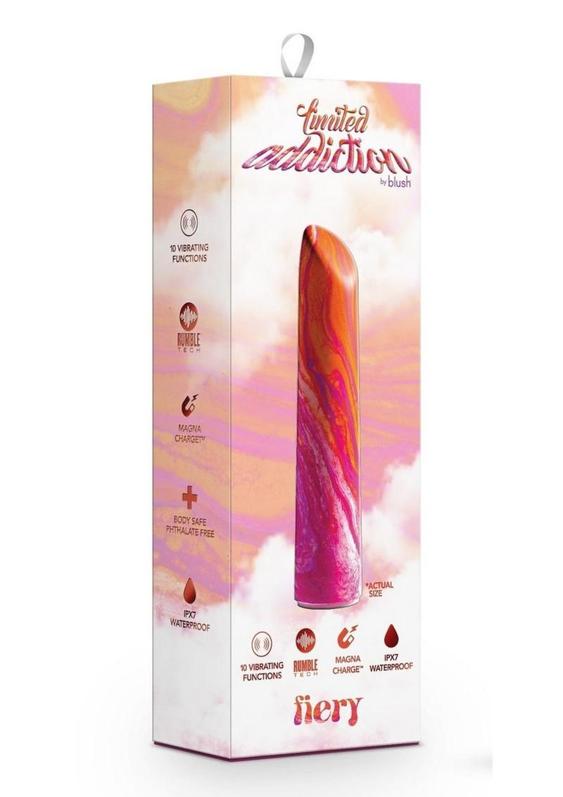 Limited Addiction Fiery Rechargeable Power Vibrator 10 Functions